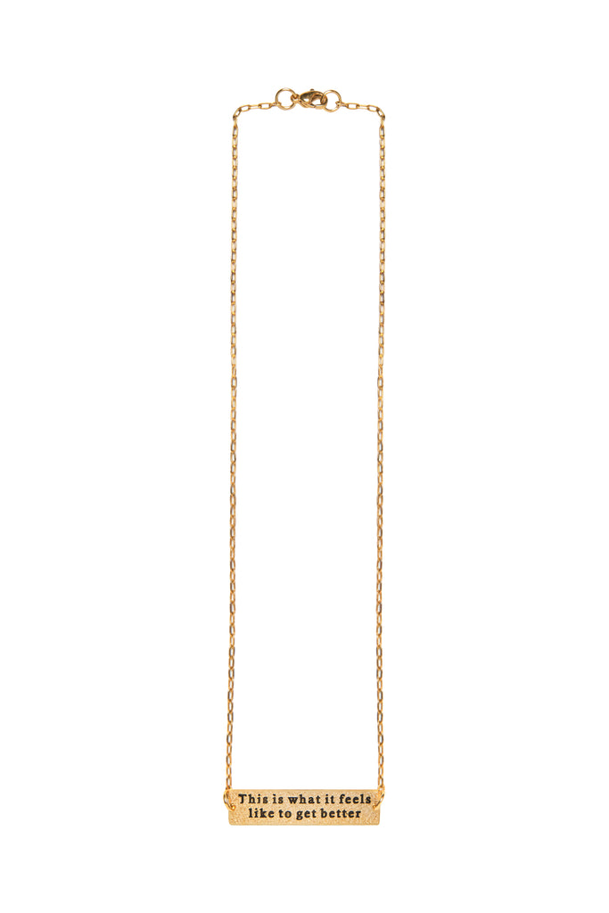 This is what it feels like to get better