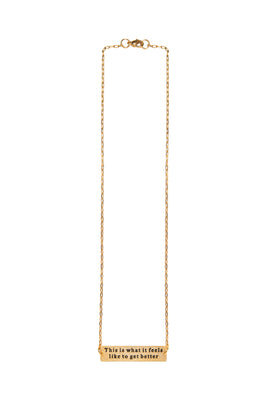 This is what it feels like to get better