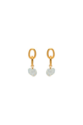 Earrings Opal