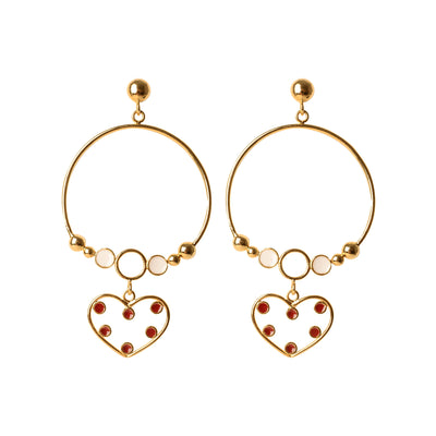 Heart XL hoops