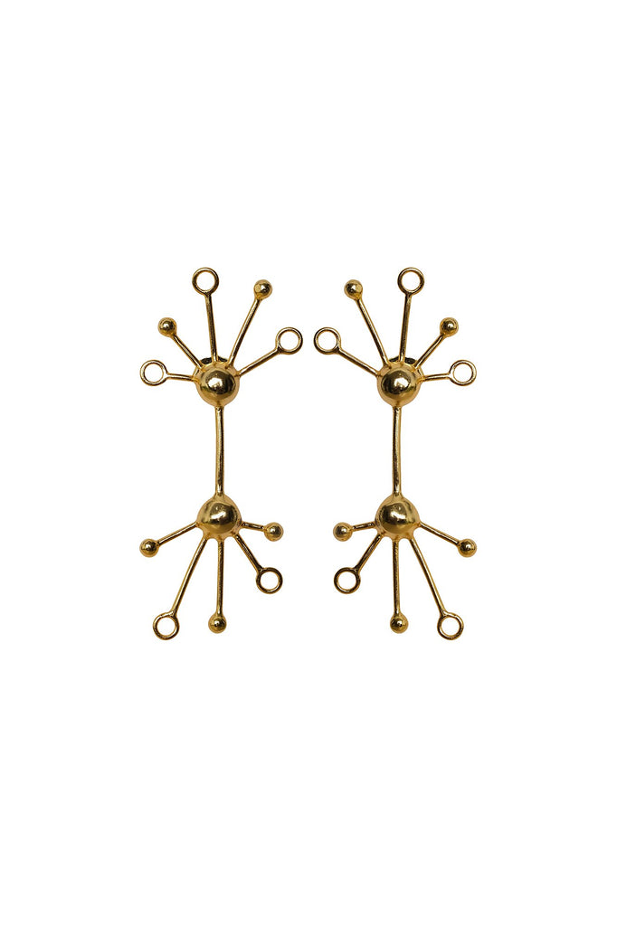 Rays double earrings