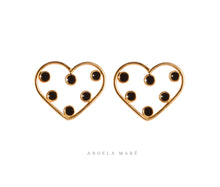 Load image into Gallery viewer, Heart Earrings